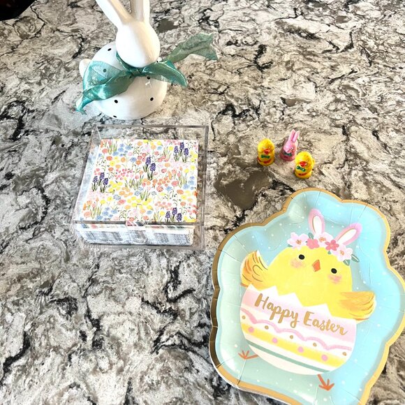 Acrylic Napkin Holder for Cocktail/Beverage Napkins, holds 40+ napkins - Picture 13 of 13